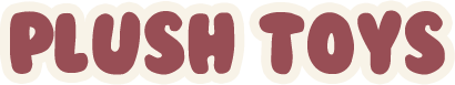Plush product collection button