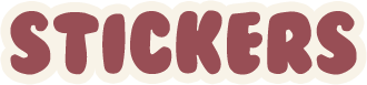 Stickers product collection button