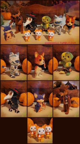 Halloween Sylvanian Family Figures