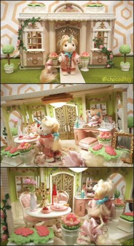 Rose Rococo Sylvanian Family Dollhouse